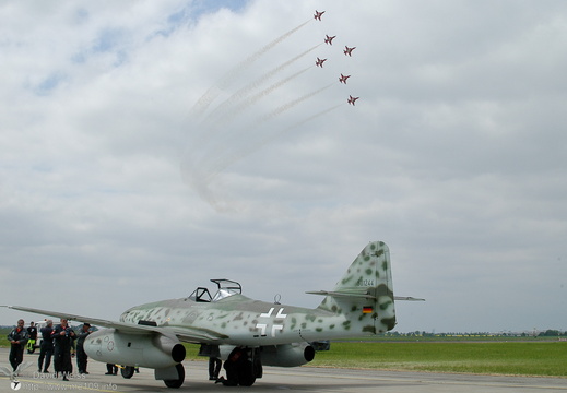 Me 262 und F-5 Tiger