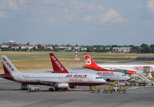 Drei verschiedene Anstriche